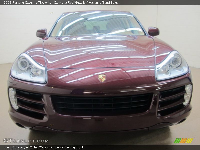 Carmona Red Metallic / Havanna/Sand Beige 2008 Porsche Cayenne Tiptronic