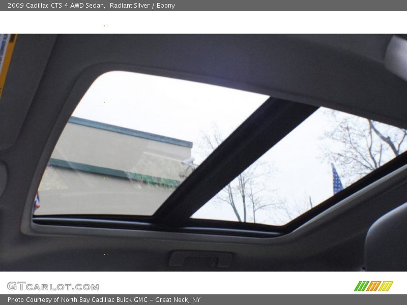 Radiant Silver / Ebony 2009 Cadillac CTS 4 AWD Sedan