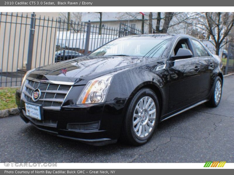 Black Raven / Ebony 2010 Cadillac CTS 3.0 Sedan