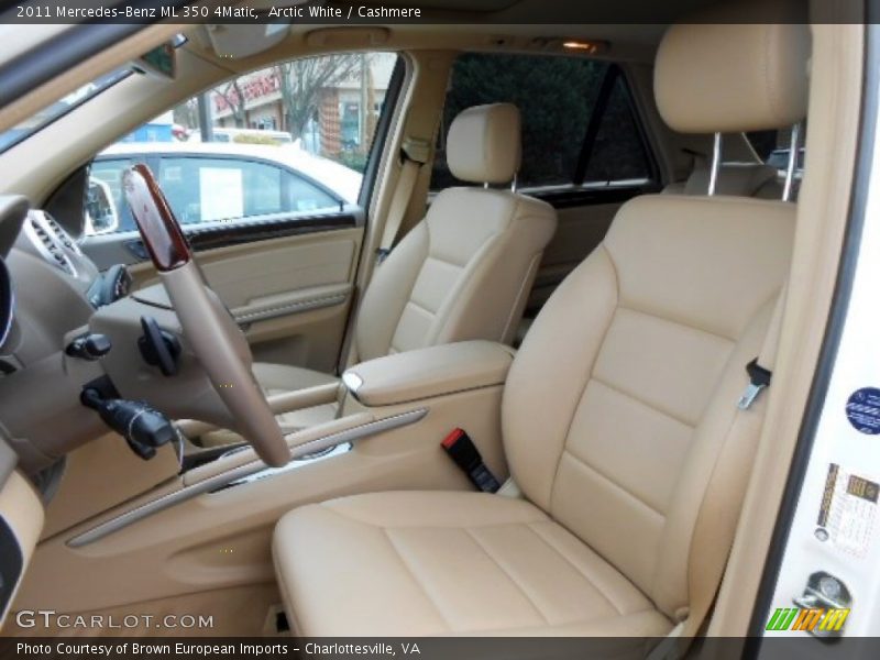 Arctic White / Cashmere 2011 Mercedes-Benz ML 350 4Matic