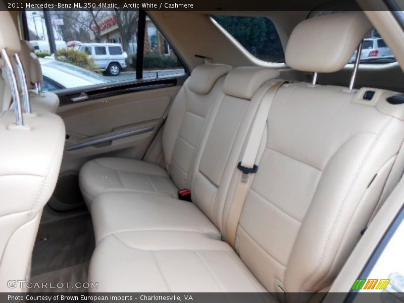 Arctic White / Cashmere 2011 Mercedes-Benz ML 350 4Matic