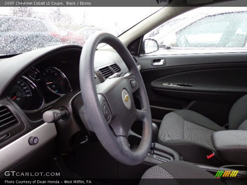 Black / Ebony 2005 Chevrolet Cobalt LS Coupe