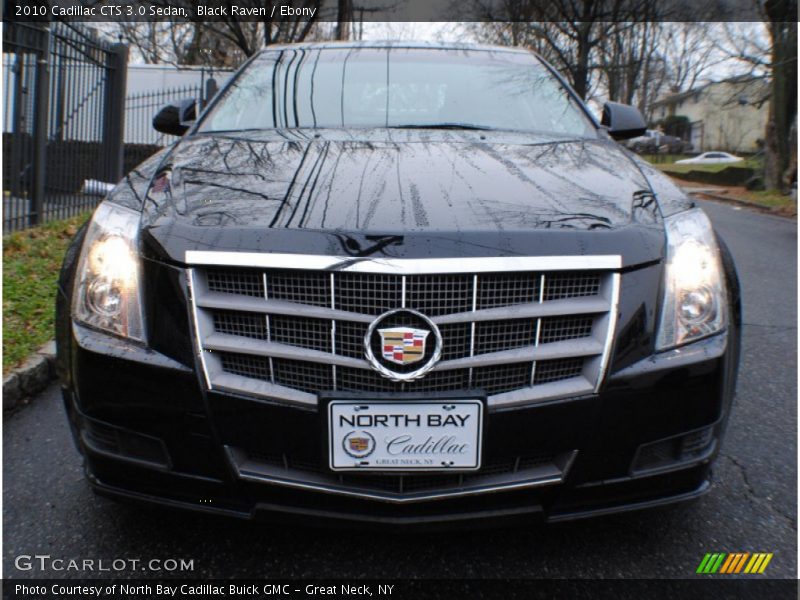 Black Raven / Ebony 2010 Cadillac CTS 3.0 Sedan