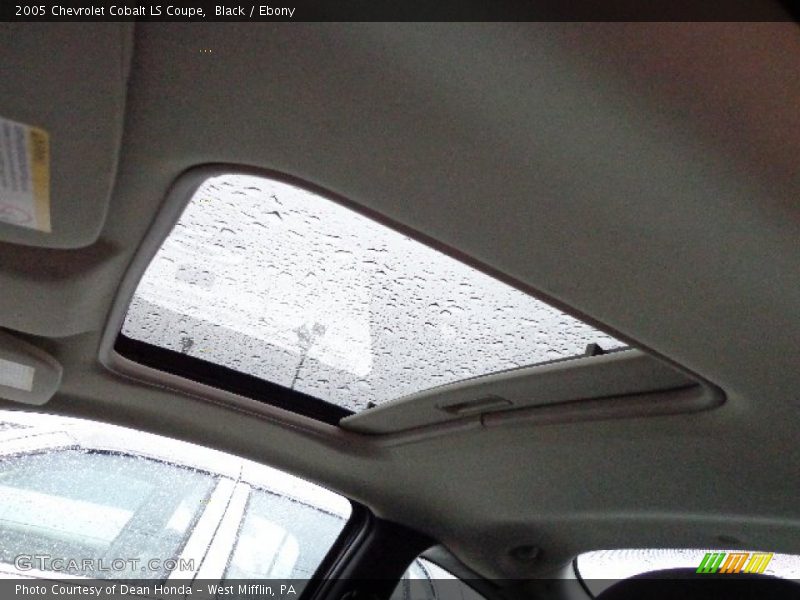 Black / Ebony 2005 Chevrolet Cobalt LS Coupe