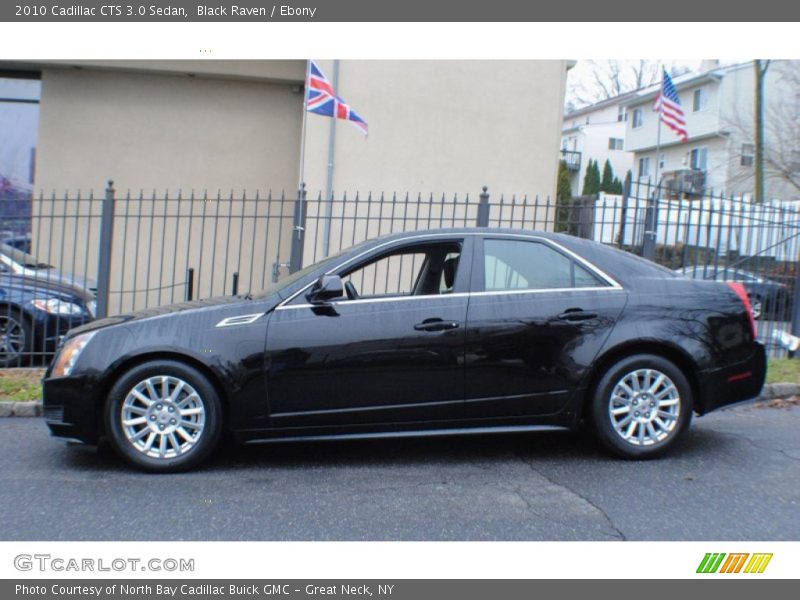 Black Raven / Ebony 2010 Cadillac CTS 3.0 Sedan
