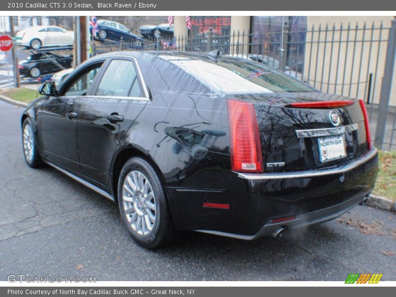 Black Raven / Ebony 2010 Cadillac CTS 3.0 Sedan