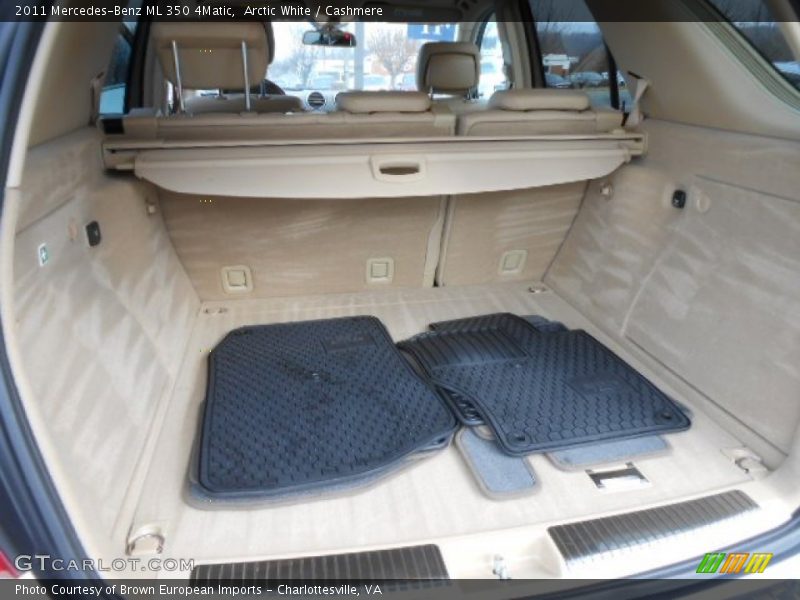 Arctic White / Cashmere 2011 Mercedes-Benz ML 350 4Matic