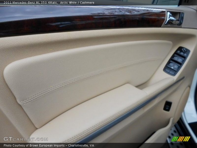 Arctic White / Cashmere 2011 Mercedes-Benz ML 350 4Matic