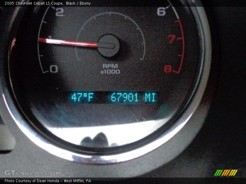 Black / Ebony 2005 Chevrolet Cobalt LS Coupe