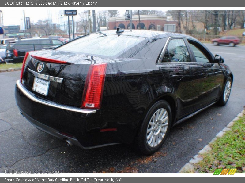 Black Raven / Ebony 2010 Cadillac CTS 3.0 Sedan