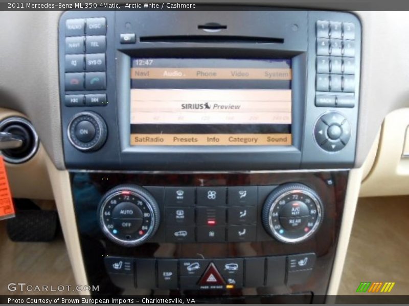 Arctic White / Cashmere 2011 Mercedes-Benz ML 350 4Matic