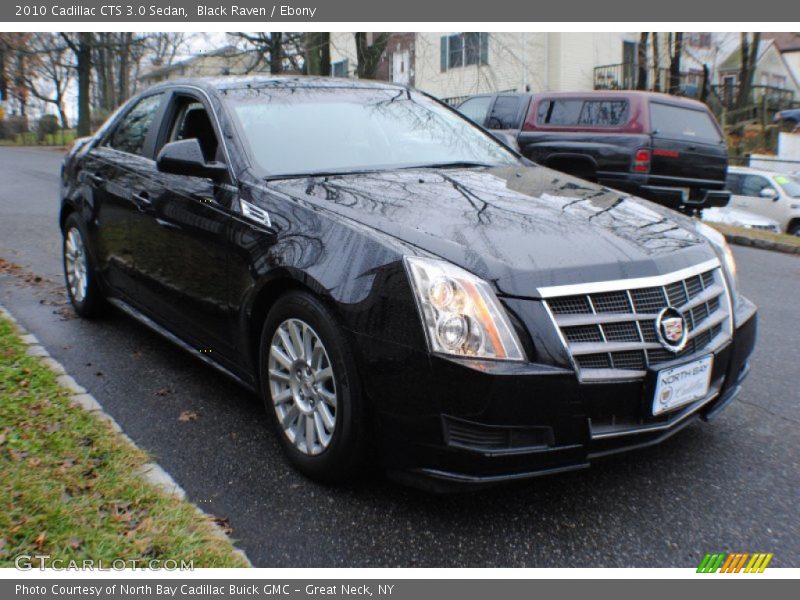 Black Raven / Ebony 2010 Cadillac CTS 3.0 Sedan