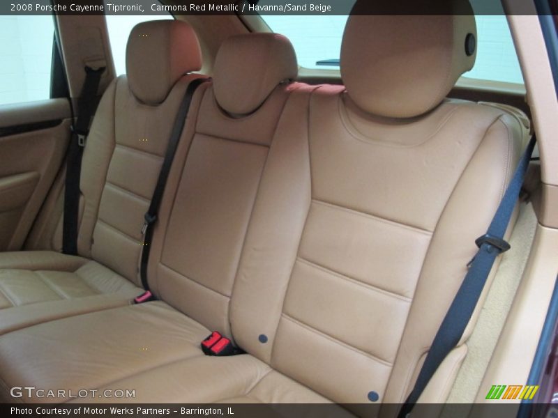 Carmona Red Metallic / Havanna/Sand Beige 2008 Porsche Cayenne Tiptronic