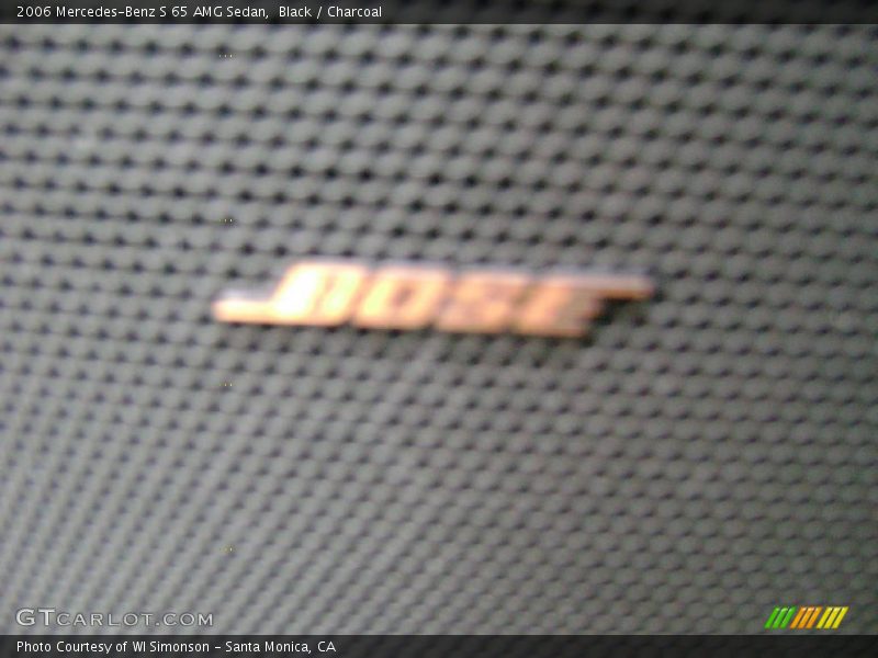 Black / Charcoal 2006 Mercedes-Benz S 65 AMG Sedan