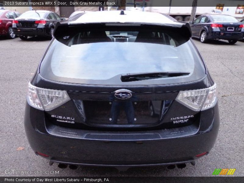 Dark Gray Metallic / Black 2013 Subaru Impreza WRX 5 Door