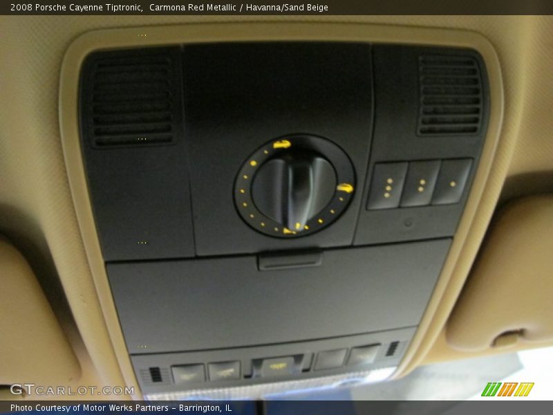 Carmona Red Metallic / Havanna/Sand Beige 2008 Porsche Cayenne Tiptronic