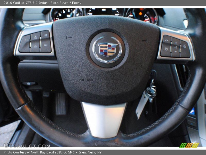 Black Raven / Ebony 2010 Cadillac CTS 3.0 Sedan