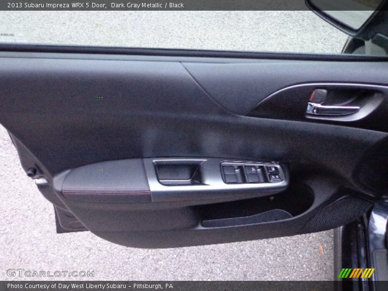 Dark Gray Metallic / Black 2013 Subaru Impreza WRX 5 Door