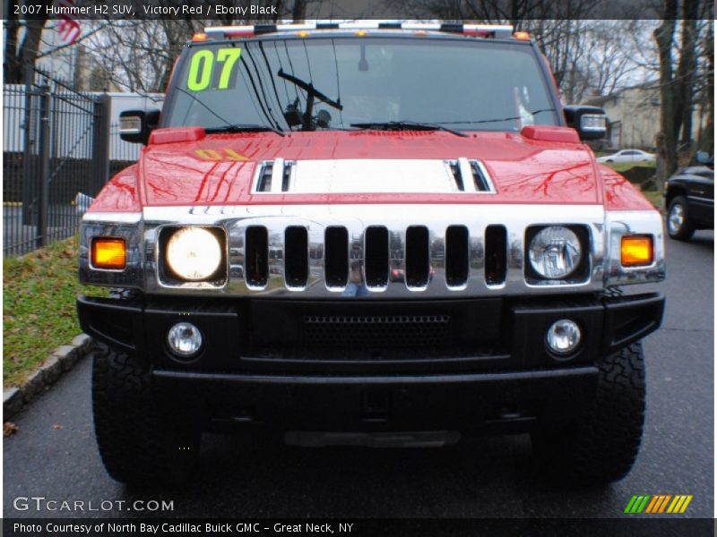 Victory Red / Ebony Black 2007 Hummer H2 SUV