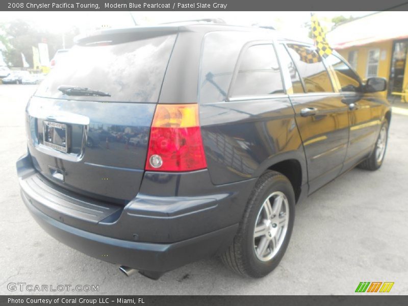 Modern Blue Pearlcoat / Pastel Slate Gray 2008 Chrysler Pacifica Touring