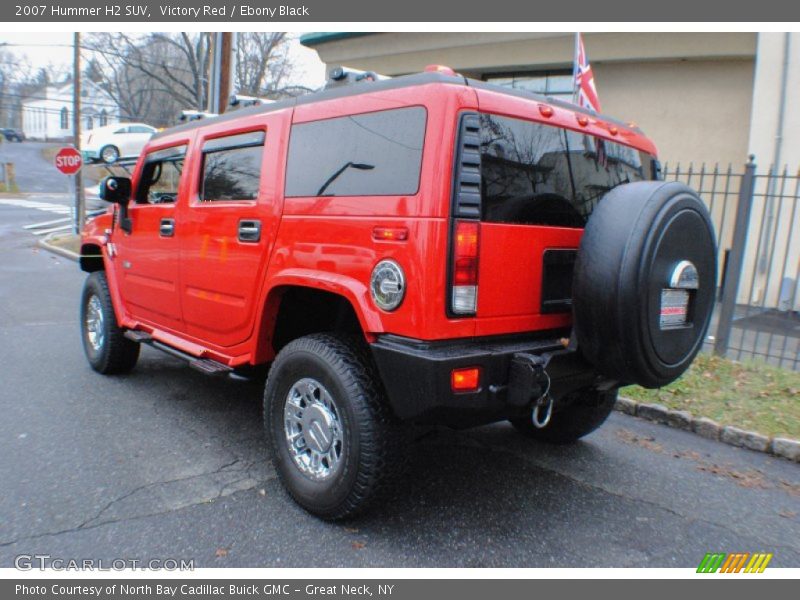 Victory Red / Ebony Black 2007 Hummer H2 SUV