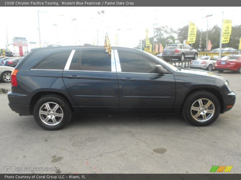 Modern Blue Pearlcoat / Pastel Slate Gray 2008 Chrysler Pacifica Touring