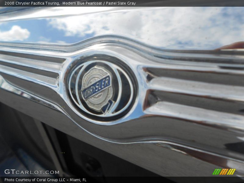 Modern Blue Pearlcoat / Pastel Slate Gray 2008 Chrysler Pacifica Touring