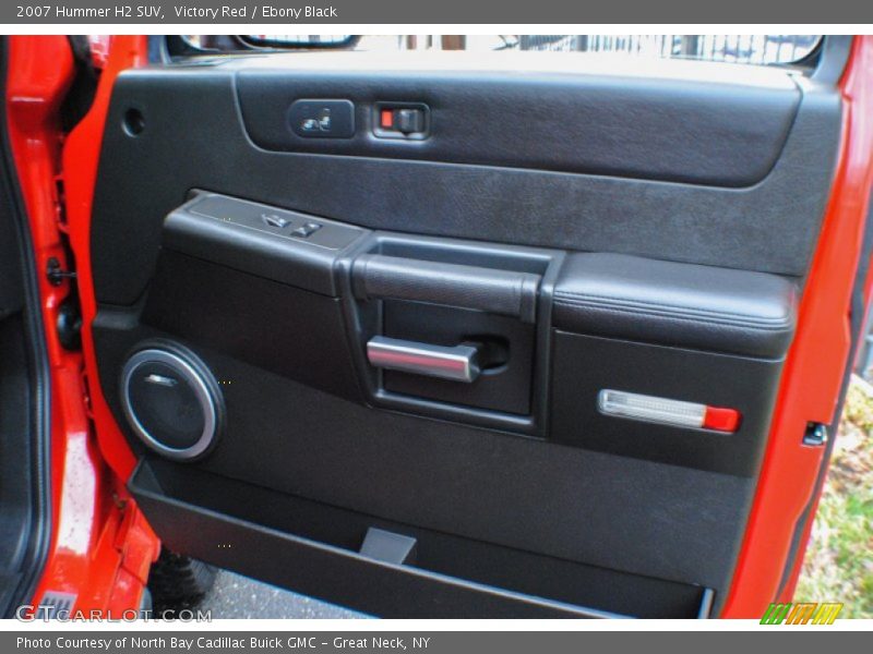 Victory Red / Ebony Black 2007 Hummer H2 SUV