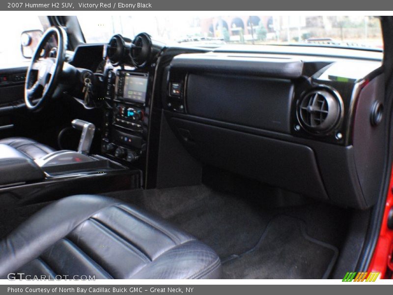 Victory Red / Ebony Black 2007 Hummer H2 SUV