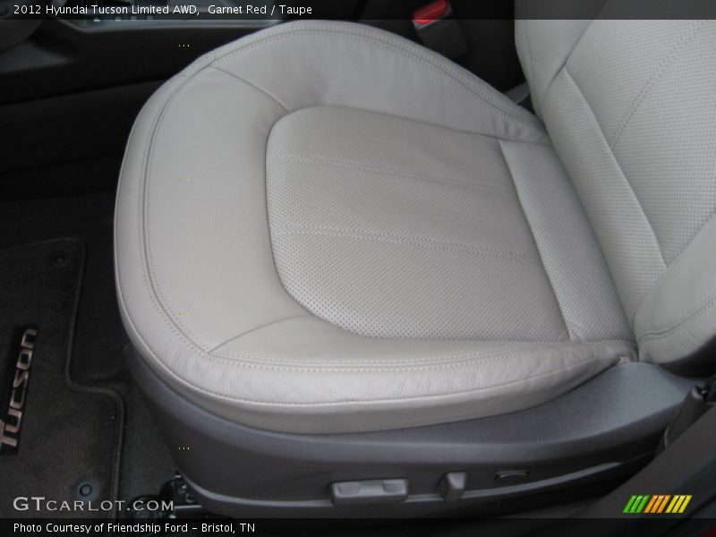 Garnet Red / Taupe 2012 Hyundai Tucson Limited AWD