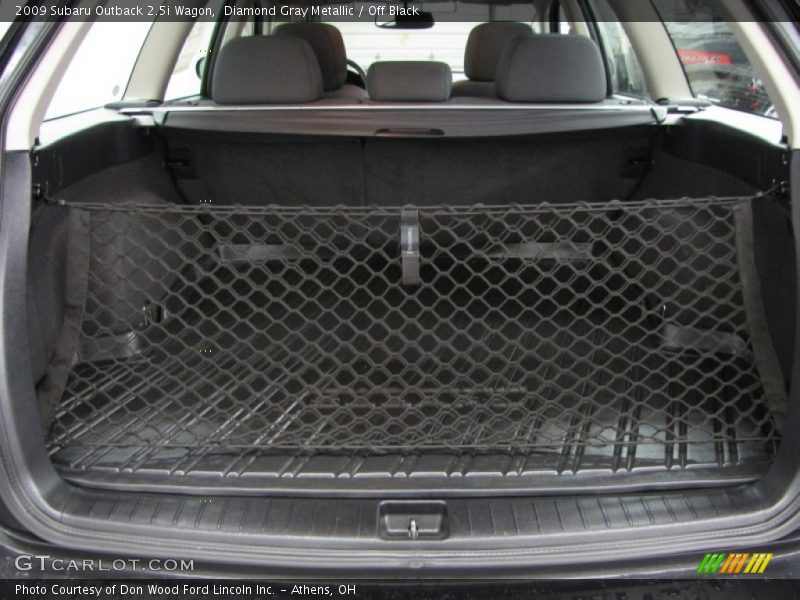 Diamond Gray Metallic / Off Black 2009 Subaru Outback 2.5i Wagon