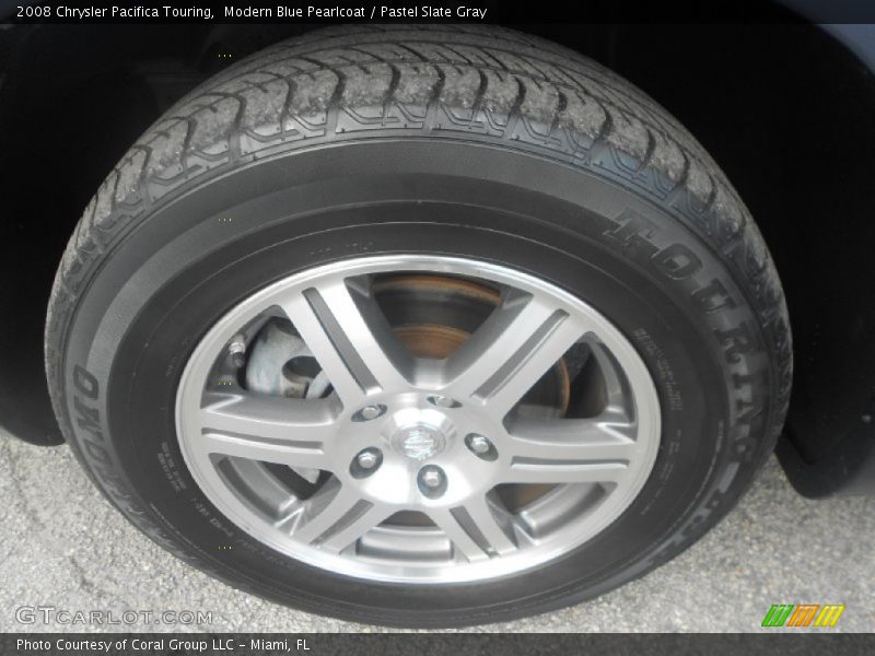 Modern Blue Pearlcoat / Pastel Slate Gray 2008 Chrysler Pacifica Touring