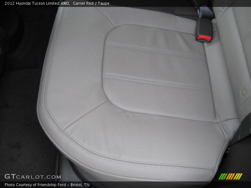 Garnet Red / Taupe 2012 Hyundai Tucson Limited AWD
