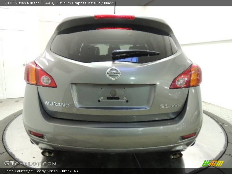 Platinum Graphite Metallic / Black 2010 Nissan Murano SL AWD