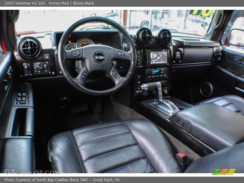Victory Red / Ebony Black 2007 Hummer H2 SUV