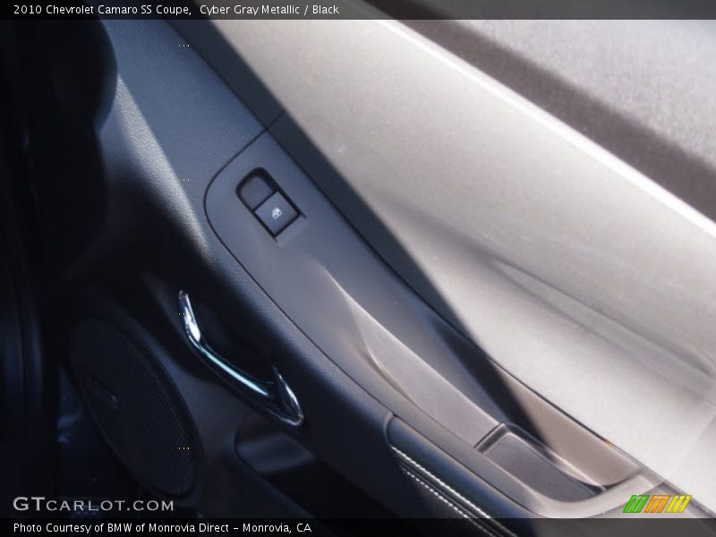 Cyber Gray Metallic / Black 2010 Chevrolet Camaro SS Coupe