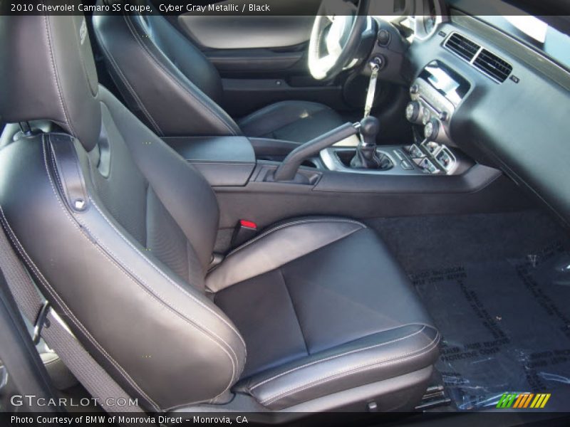 Cyber Gray Metallic / Black 2010 Chevrolet Camaro SS Coupe