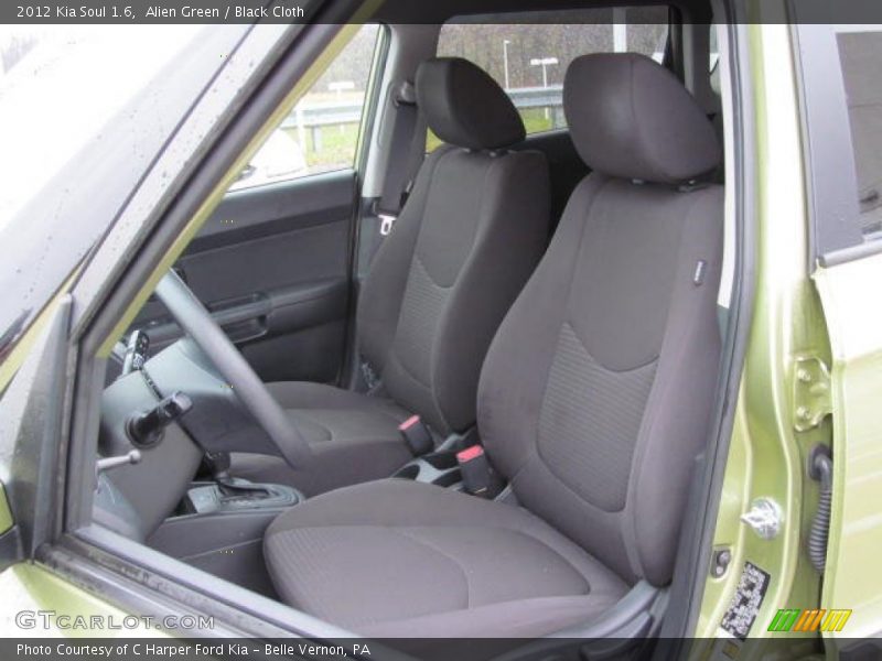 Alien Green / Black Cloth 2012 Kia Soul 1.6
