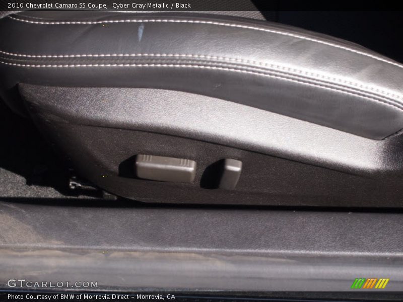 Cyber Gray Metallic / Black 2010 Chevrolet Camaro SS Coupe