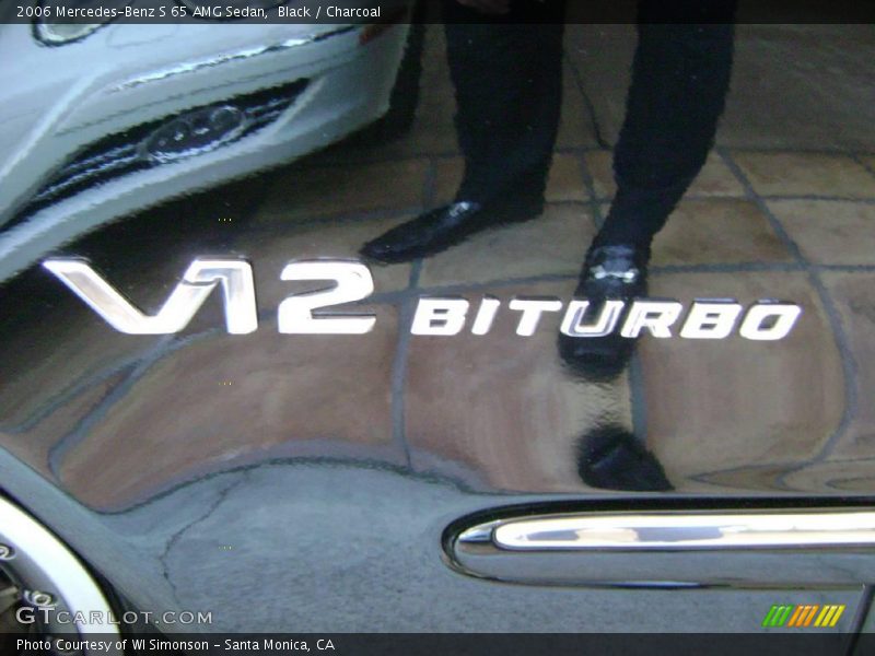 Black / Charcoal 2006 Mercedes-Benz S 65 AMG Sedan