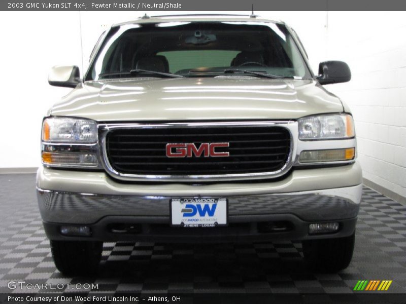 Pewter Metallic / Neutral/Shale 2003 GMC Yukon SLT 4x4