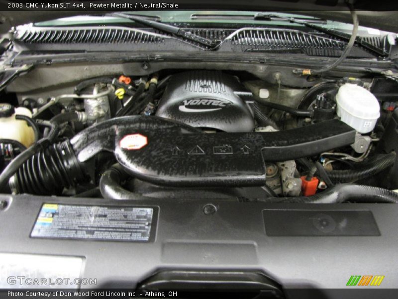 Pewter Metallic / Neutral/Shale 2003 GMC Yukon SLT 4x4