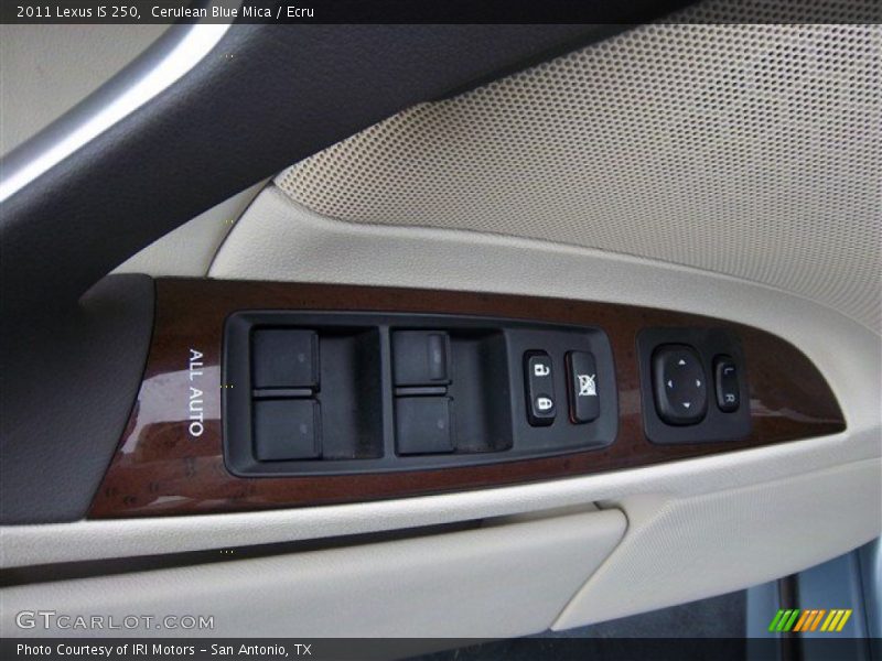 Cerulean Blue Mica / Ecru 2011 Lexus IS 250