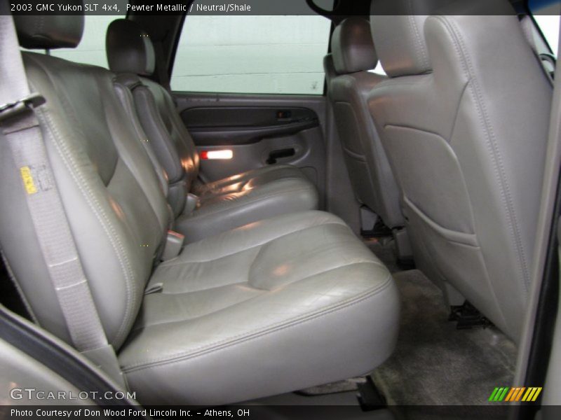 Pewter Metallic / Neutral/Shale 2003 GMC Yukon SLT 4x4