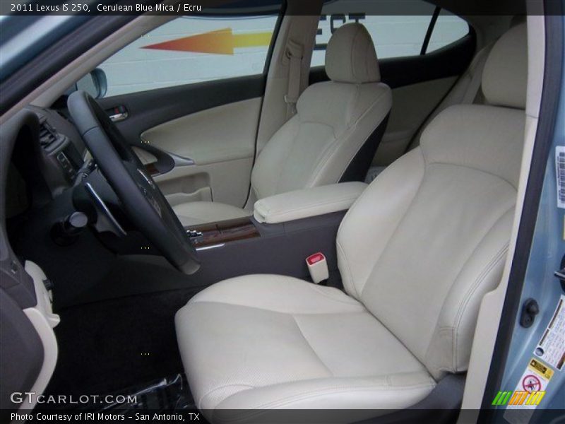 Cerulean Blue Mica / Ecru 2011 Lexus IS 250
