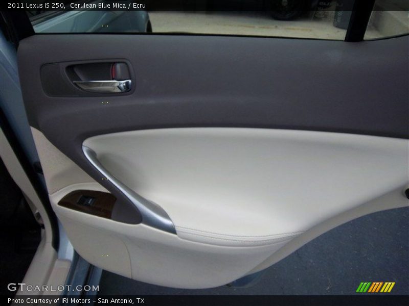 Cerulean Blue Mica / Ecru 2011 Lexus IS 250