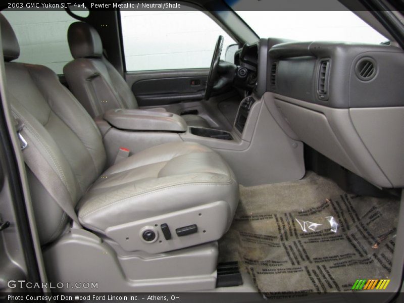 Pewter Metallic / Neutral/Shale 2003 GMC Yukon SLT 4x4