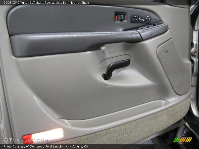Pewter Metallic / Neutral/Shale 2003 GMC Yukon SLT 4x4