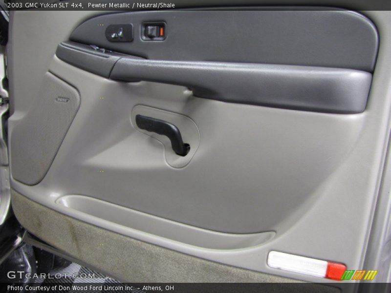 Pewter Metallic / Neutral/Shale 2003 GMC Yukon SLT 4x4