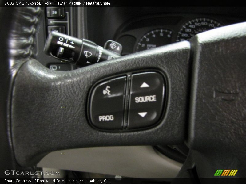 Pewter Metallic / Neutral/Shale 2003 GMC Yukon SLT 4x4